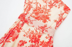 Printed Asymmetric Dress