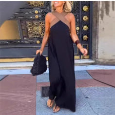 Fashion  Cross Strap Dress