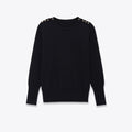 Casual versatile button up knit sweater