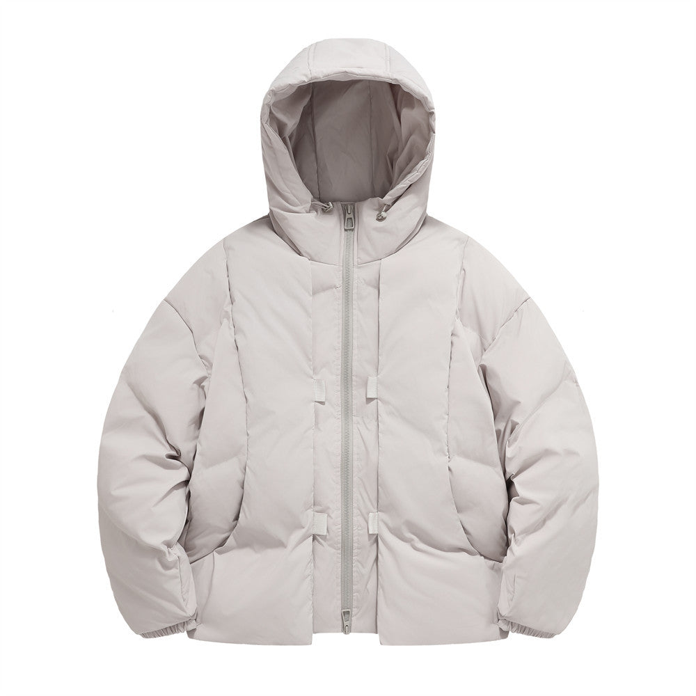 Hooded cotton jacket