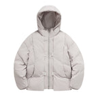 Hooded cotton jacket