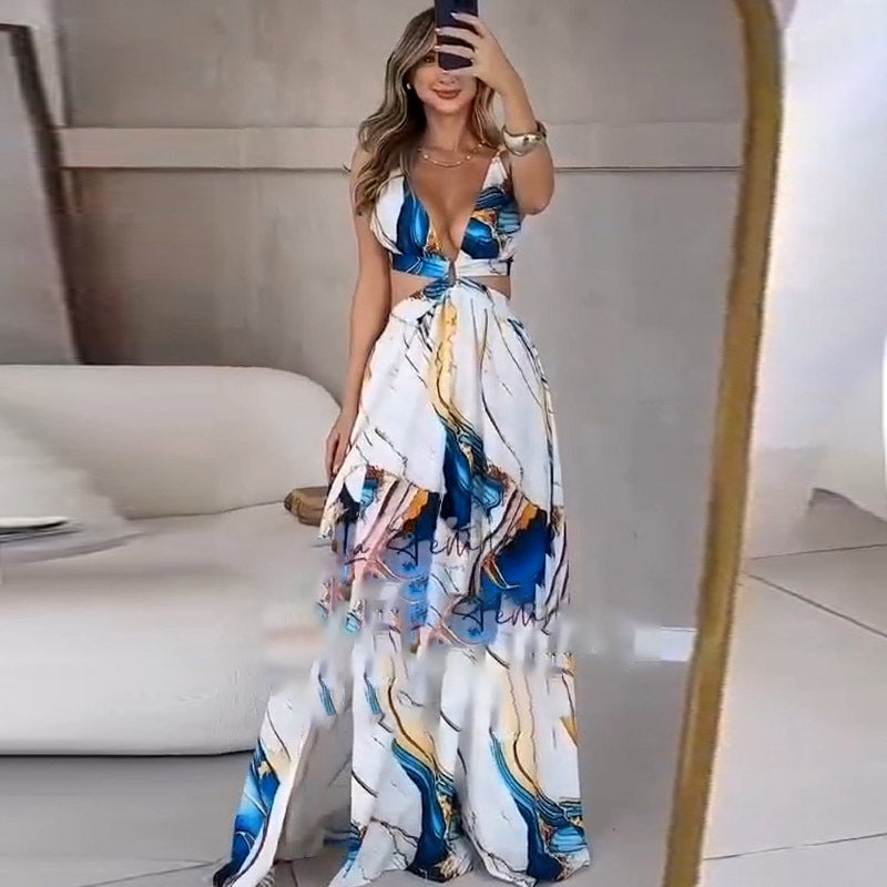 Robe de printemps élégante et sexy