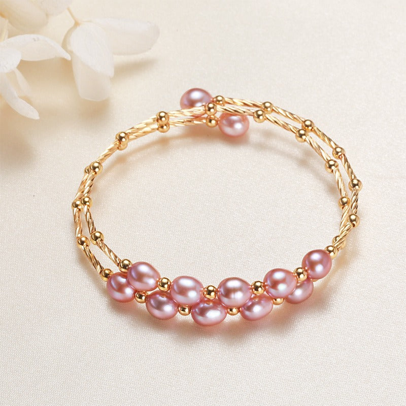 Bracelet Perles Baroques