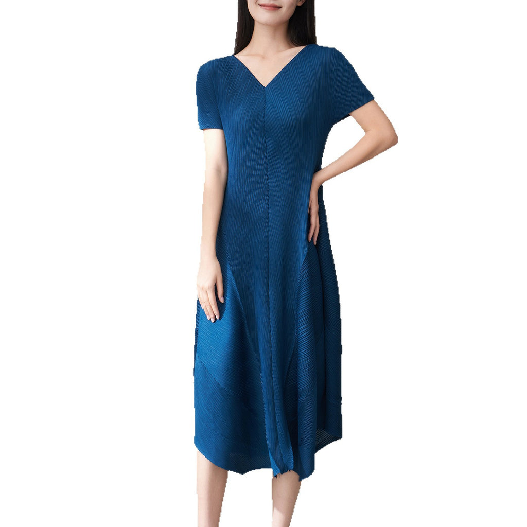 Robe Plissée Ample
