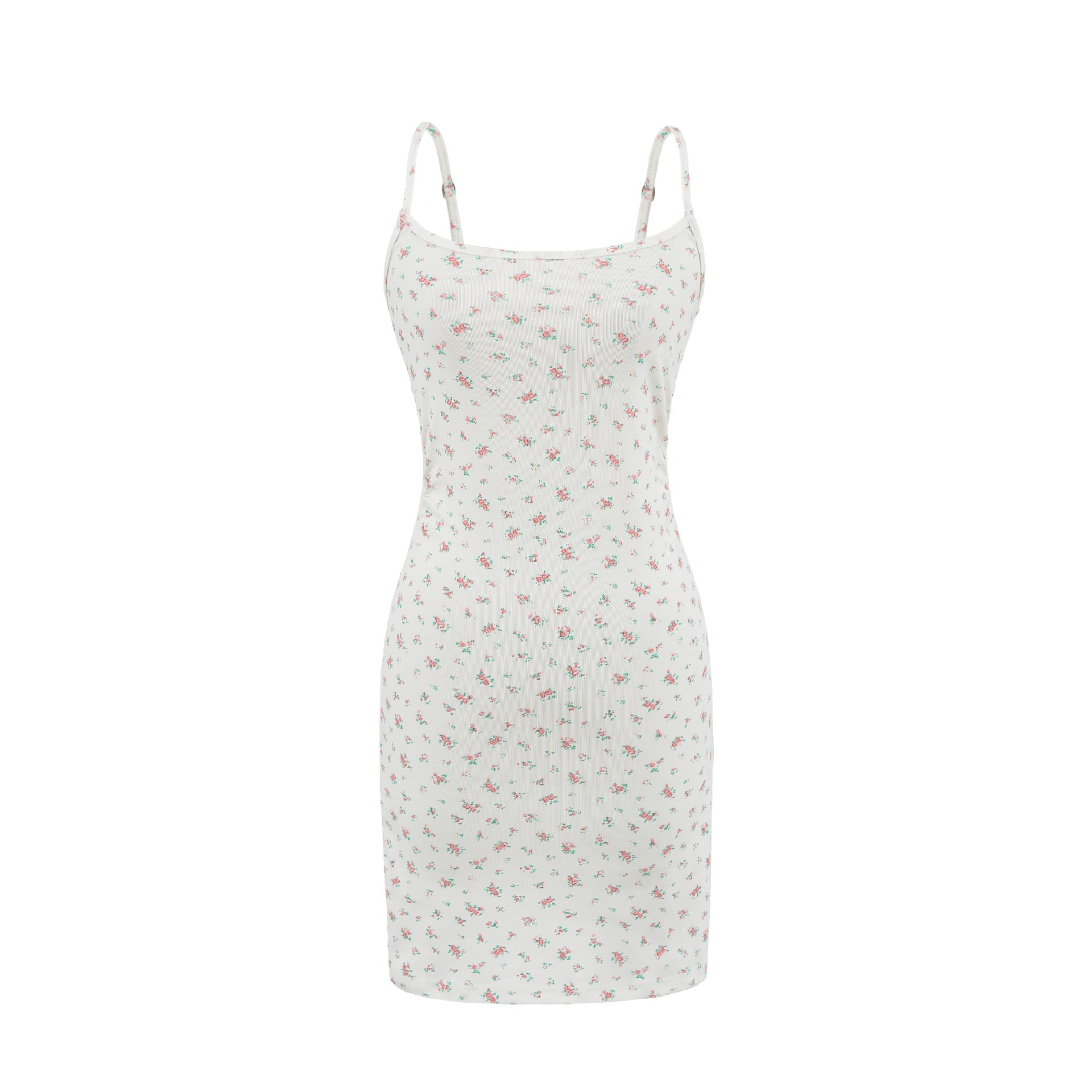 Small floral suspender dress