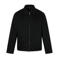 Loose casual double zipper lapel jacket