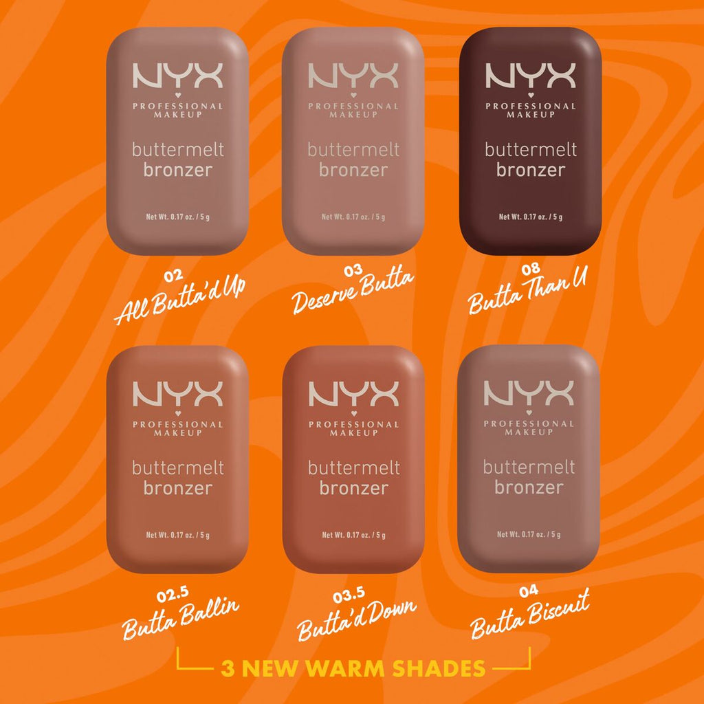 Trousse de maquillage NYX BUTTERMELT BRONZER