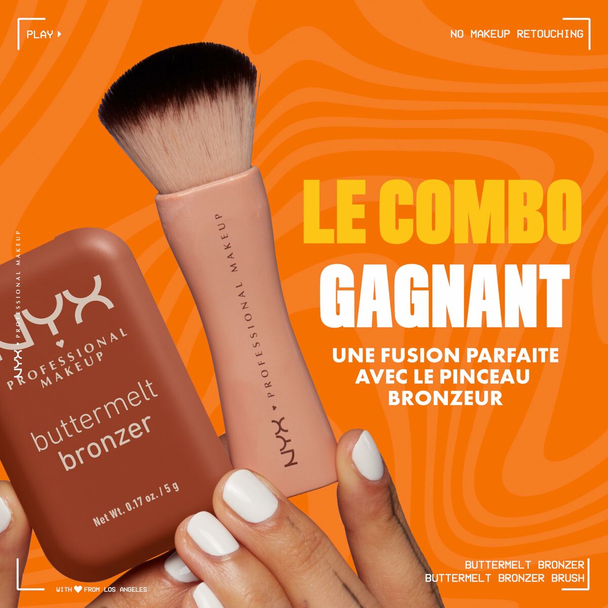 Trousse de maquillage NYX BUTTERMELT BRONZER