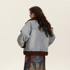 Veste Denim Épaisse