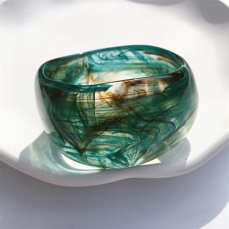 Bracelet Acrylique Irrégulier