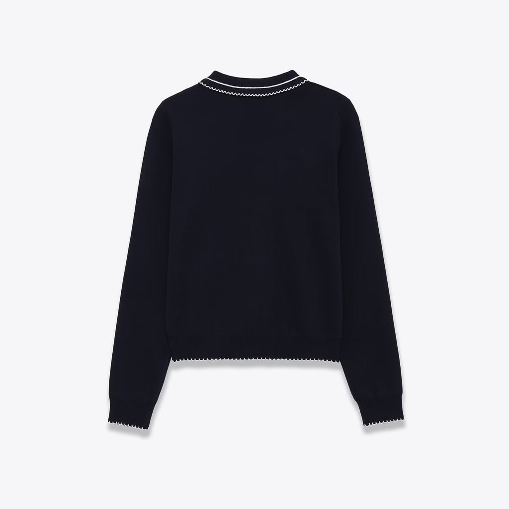Pull Colorblock Manches Longues