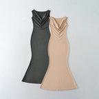 Lace fishtail dress