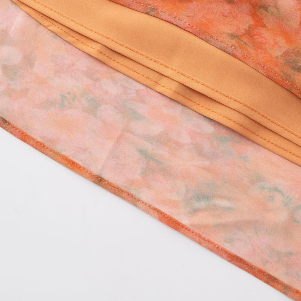 Robe Longue Fleurie Sans Bretelles