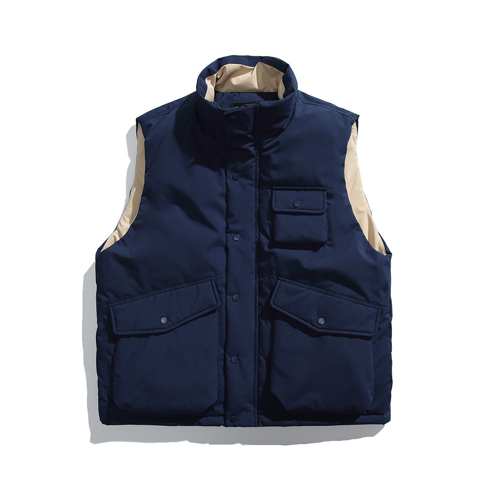 Sleeveless camisole workwear jacket