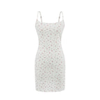Small floral suspender dress