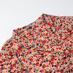 Printed short sleeved dress