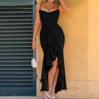 High-end Dress Women's Strapless Long Dress Sleeveless Dress