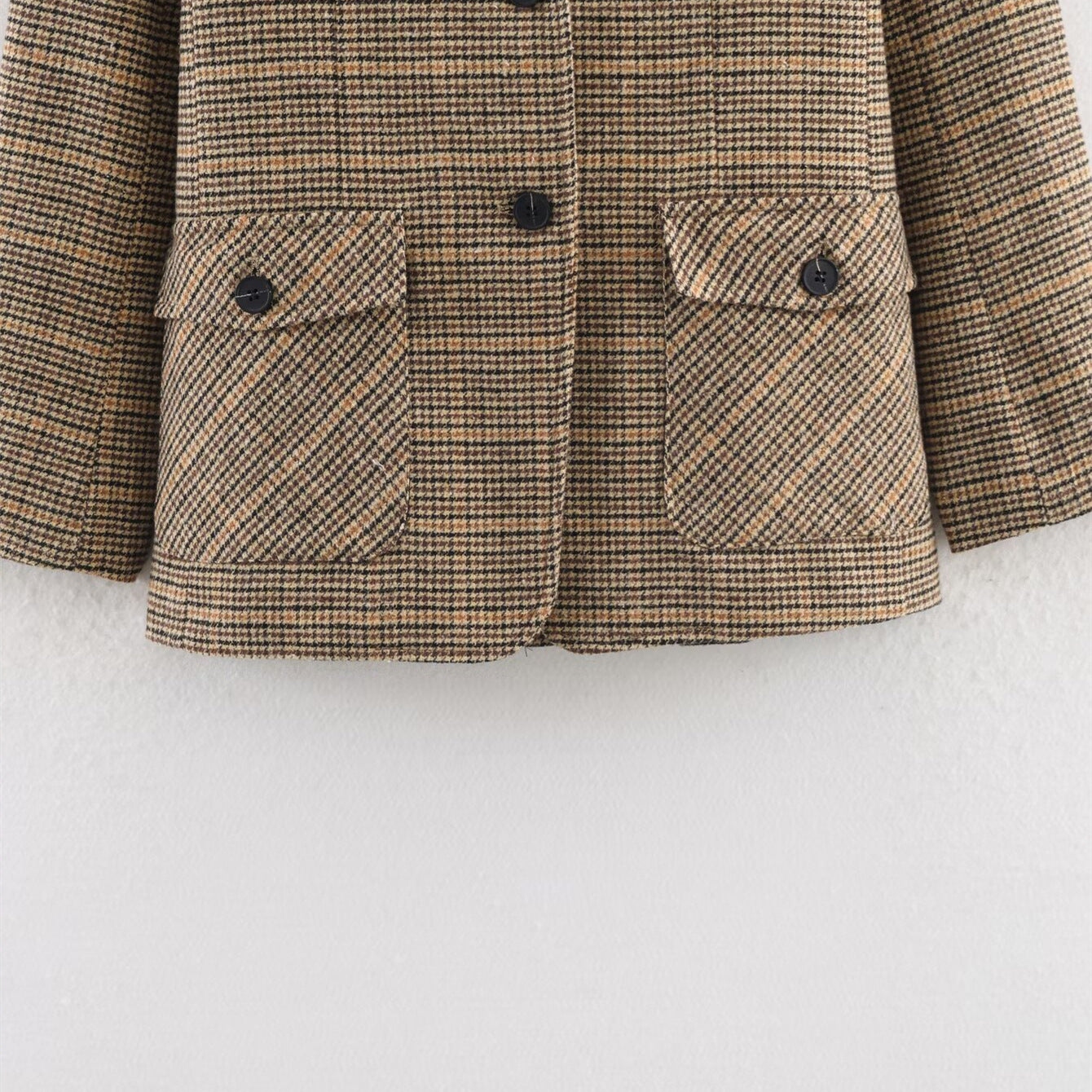 Commuter Thousand Bird plaid suit jacket