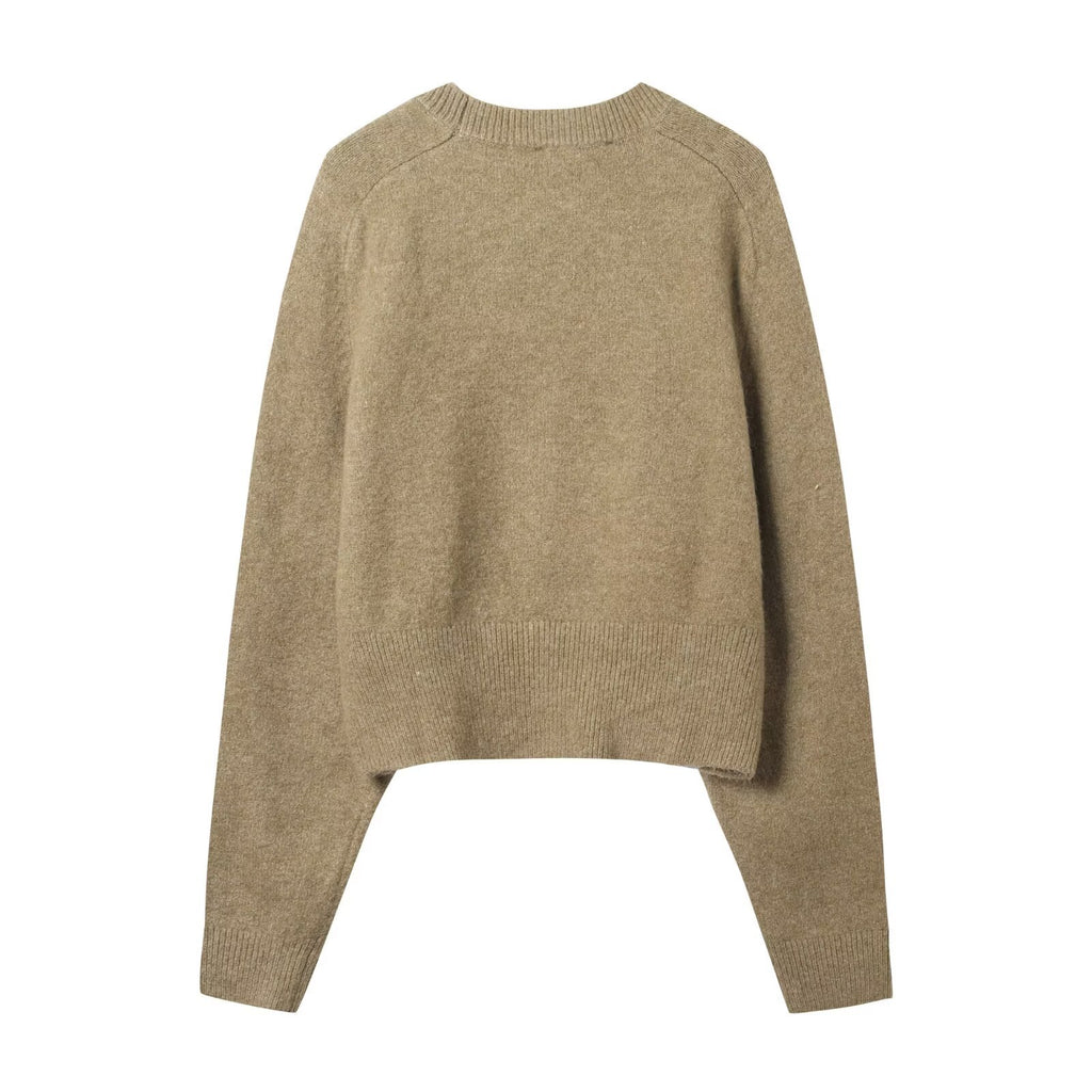 Pull Court Tricoté