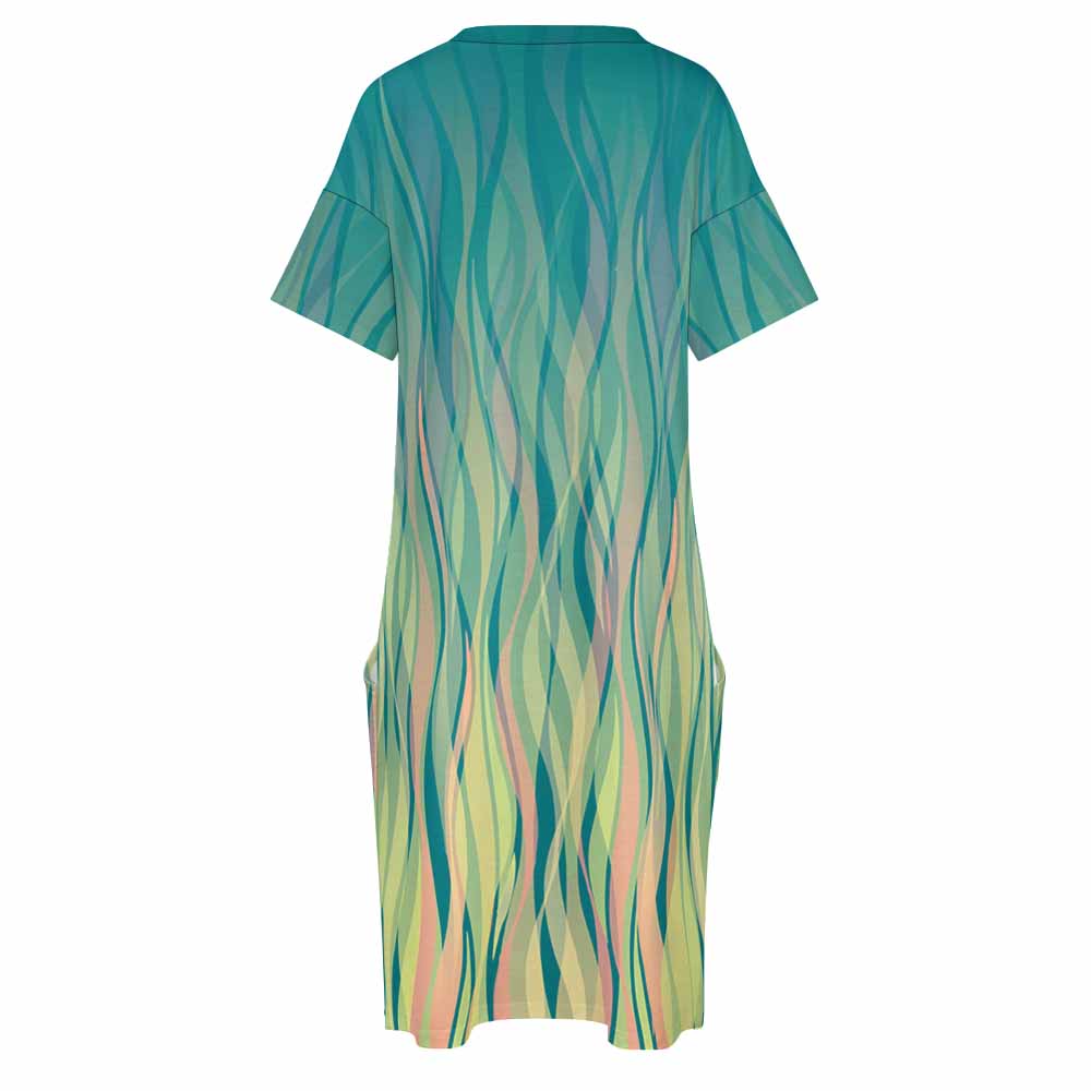 Loose pocket dress