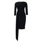 Wrinkle tied professional dress