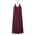 Silk textured long dress