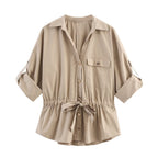 Chemise de chasse en popeline