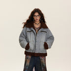 Veste Denim Épaisse