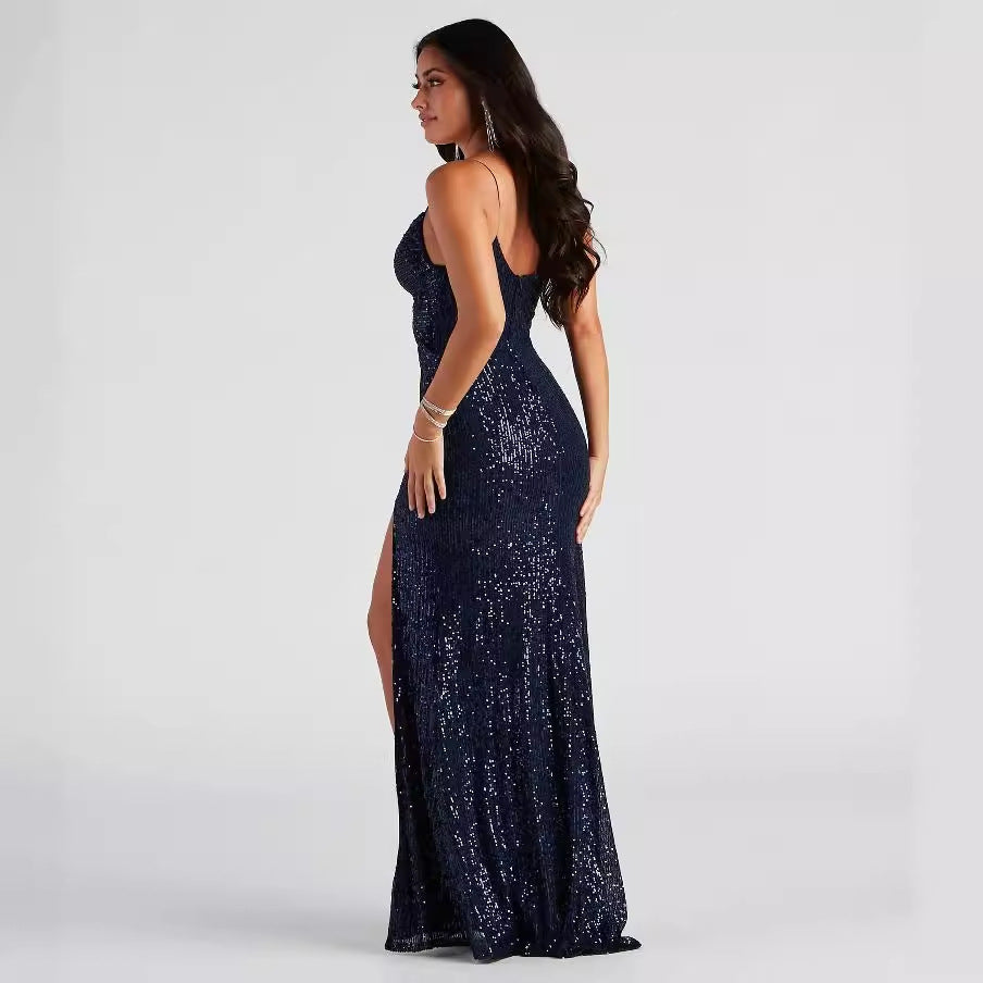 Robe sans manches ajourée