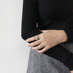 Bague Géométrique Irrégulière