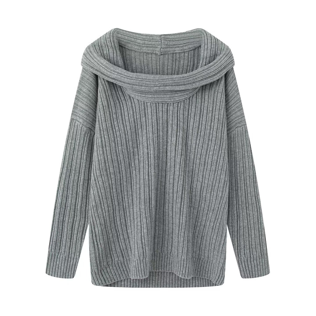 Pull Tricoté Une Épaule