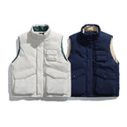 Sleeveless camisole workwear jacket