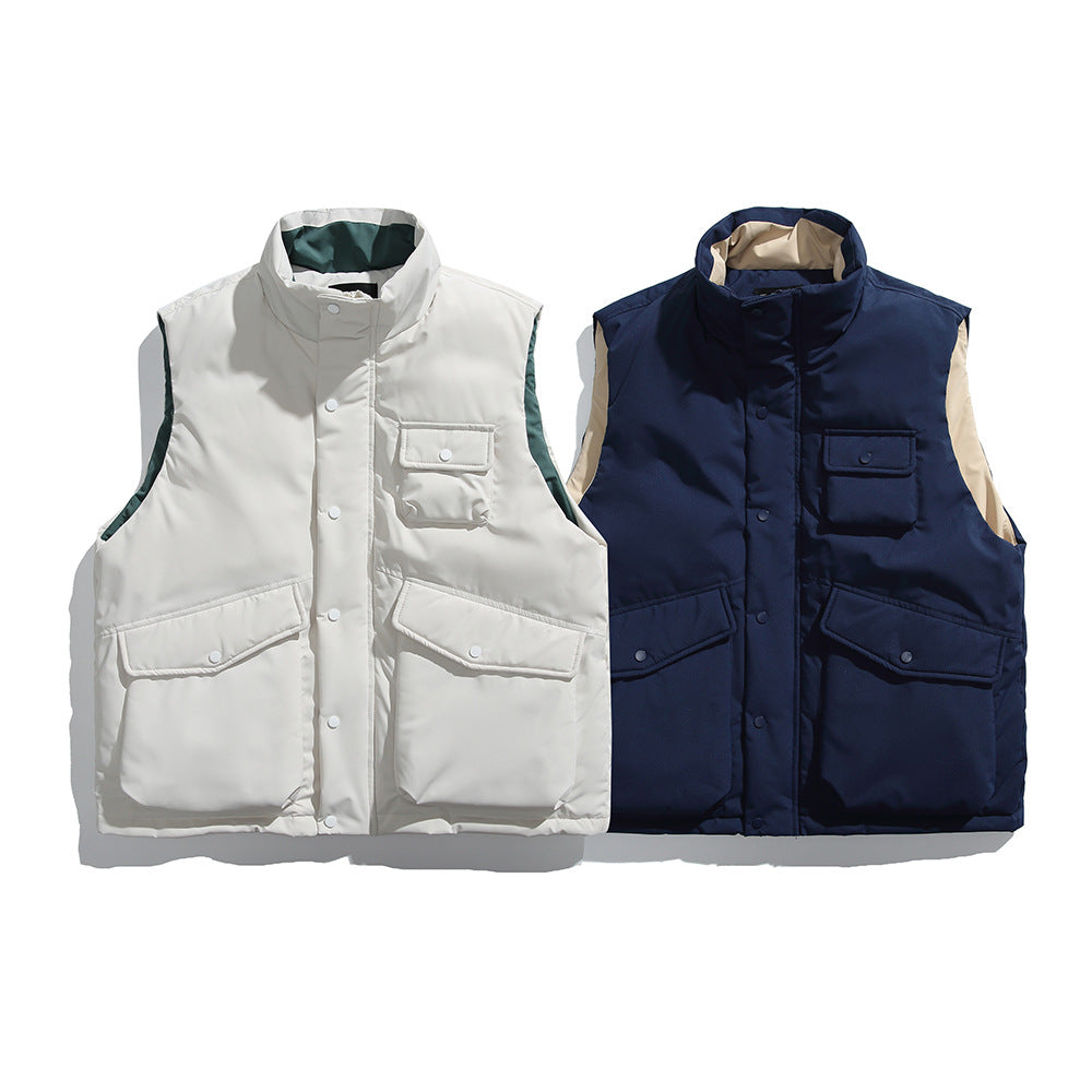 Sleeveless camisole workwear jacket