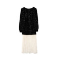 Sequined fish tail dress