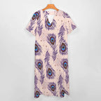 7-point sleeve dress