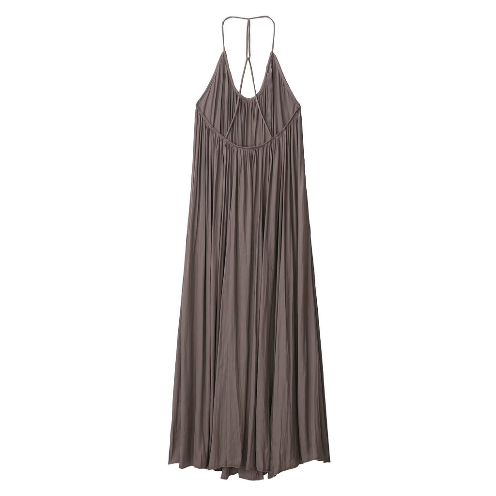 Silk textured long dress