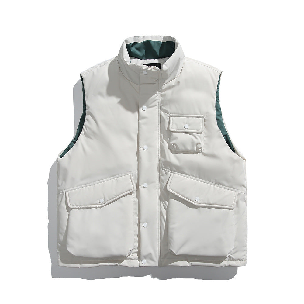 Sleeveless camisole workwear jacket