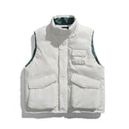 Sleeveless camisole workwear jacket
