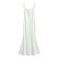 Chest-cutout strap dress
