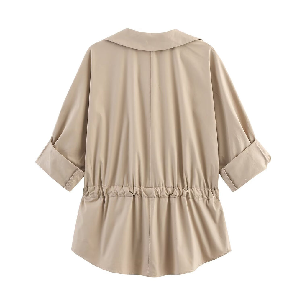Chemise de chasse en popeline