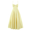 Strap strapless dress