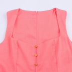 Midi sleeveless dress
