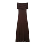 Off shoulder Knitted Dress