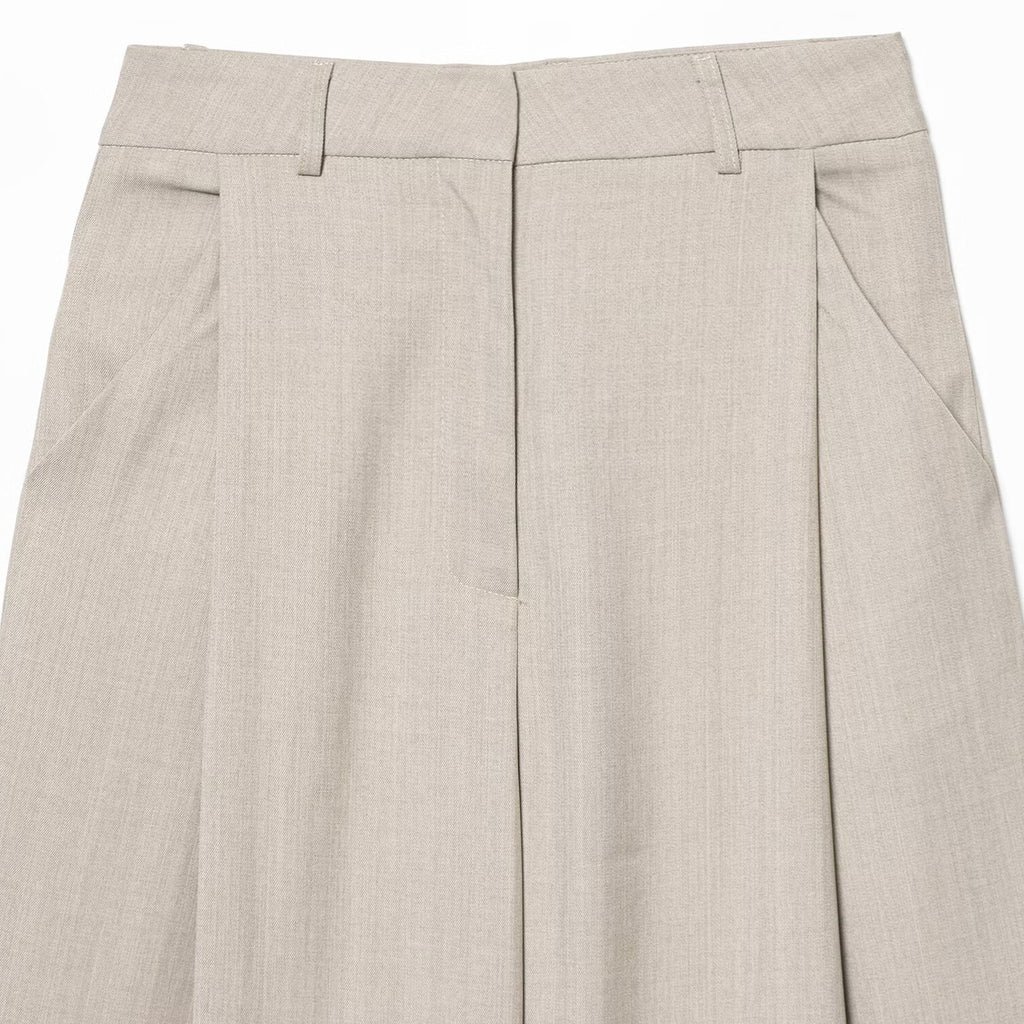 Pantalon Large Plissé