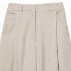 Pantalon Large Plissé