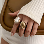 Bague Baroque Perle Irrégulière