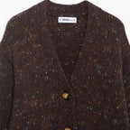 Veste Tricotée Plissée Ample