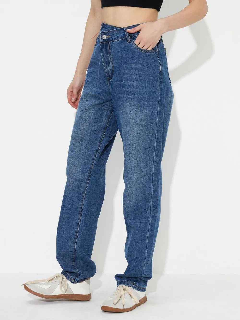 Jean Taille Asymétrique