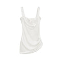 Lace strapless camisole dress
