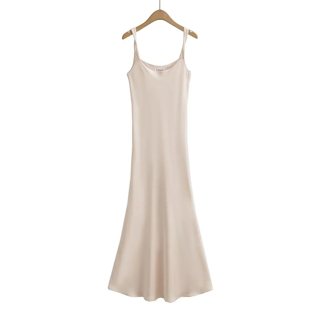 Shoulder Twisted Strap Dress
